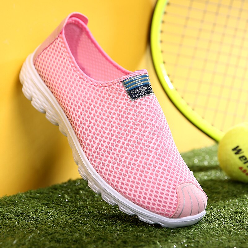 light soft Women Tennis Shoes Female Gym Sport Shoes Stability Breathable Slip on Trainers Women Tennis Shoes Mujer cheap
