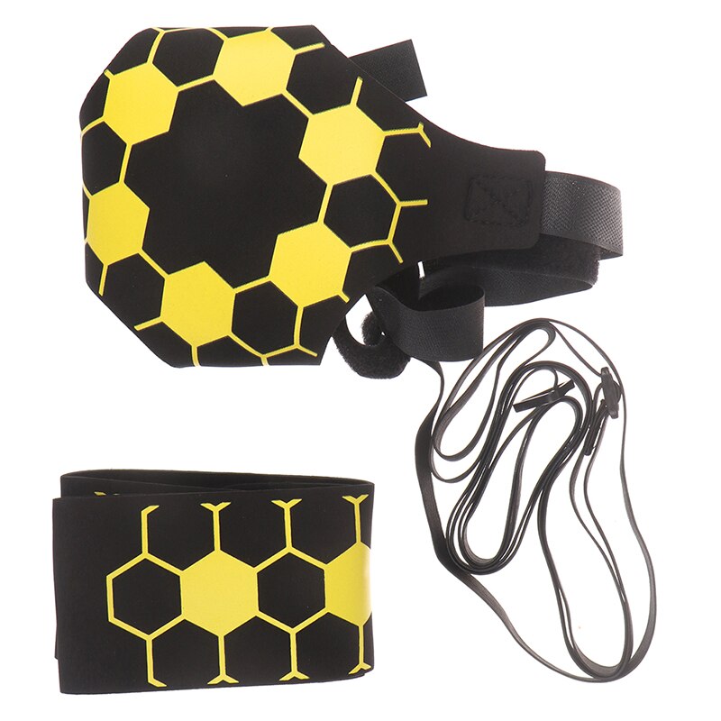 Equipamento de treinamento de futebol auxílio ótimo instrutor para a prática solo de servir tosses retorna bola ajustável cabo comprimento da cintura