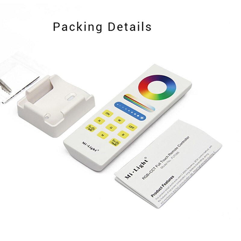 FUT088 Smart Led Remote Controller Mi light 2.4G RF Touch Remote Control for LED Strip Light Bulbs Down lights