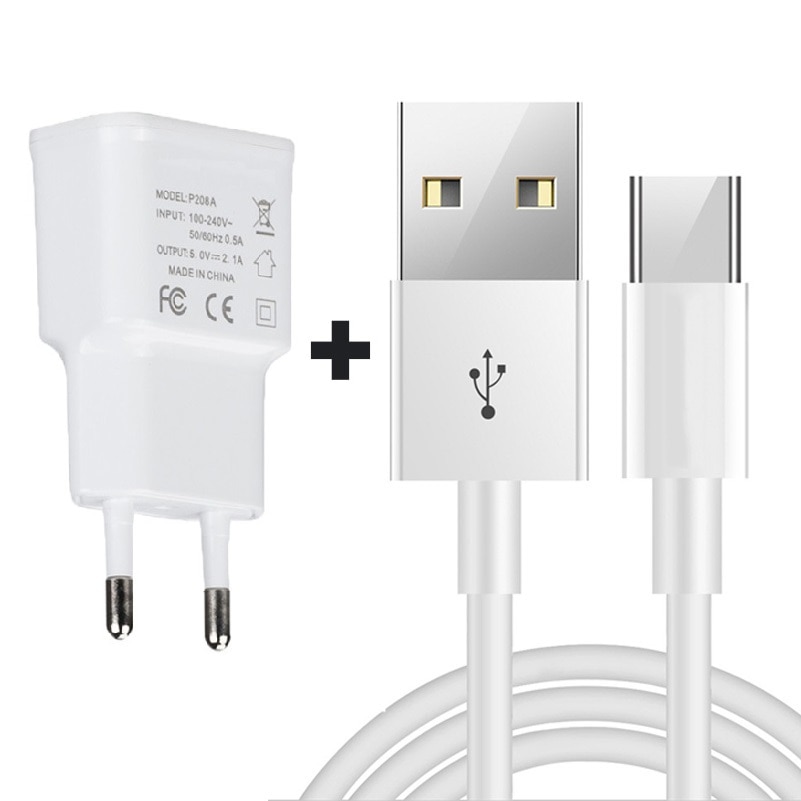 Cargador de viaje para la UE, 1M, Cable Micro USB para Alcatel 7/U3 /5V/1/3L/1C/1X3X/3/3V/Verso/3C/A3 Plus/U5 HD/U50/A7 XL