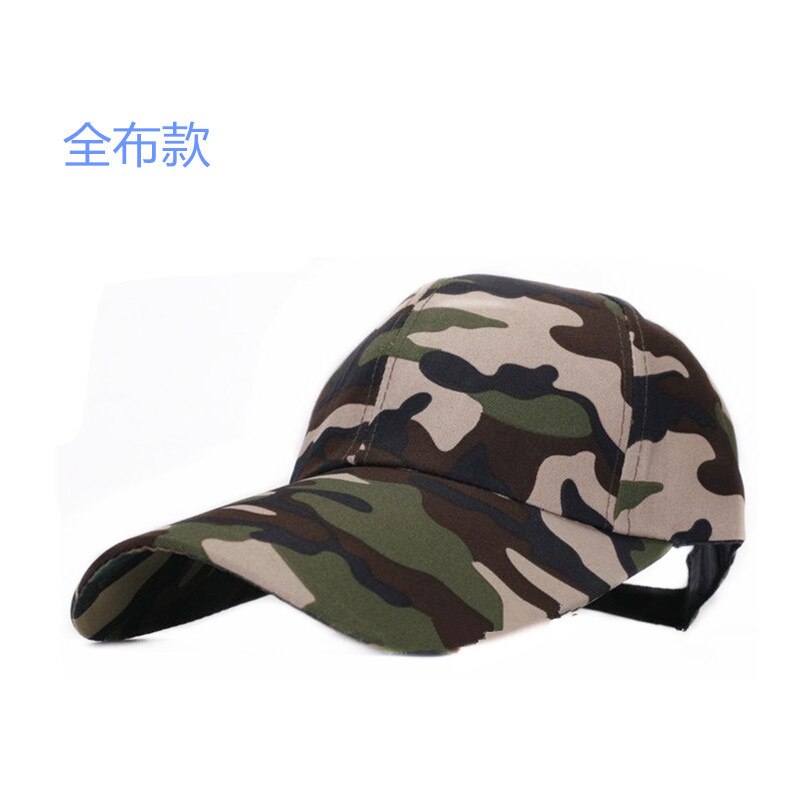 Camouflage baseball hat teenager voksen camouflage kasketter afslappet justerbar baseball cap drenge udendørs solhat