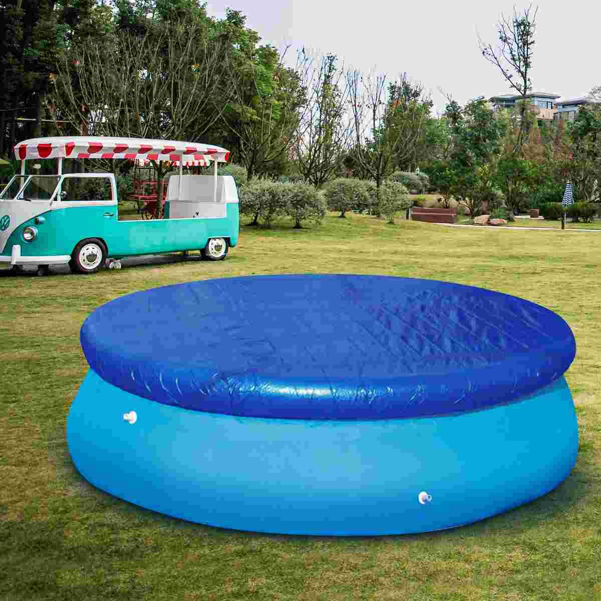 thumbnail image 2 of 10FT Round Pool Liner Pad - 8.4oz/M² Ground Protection For Above Ground Pools 2 of 9