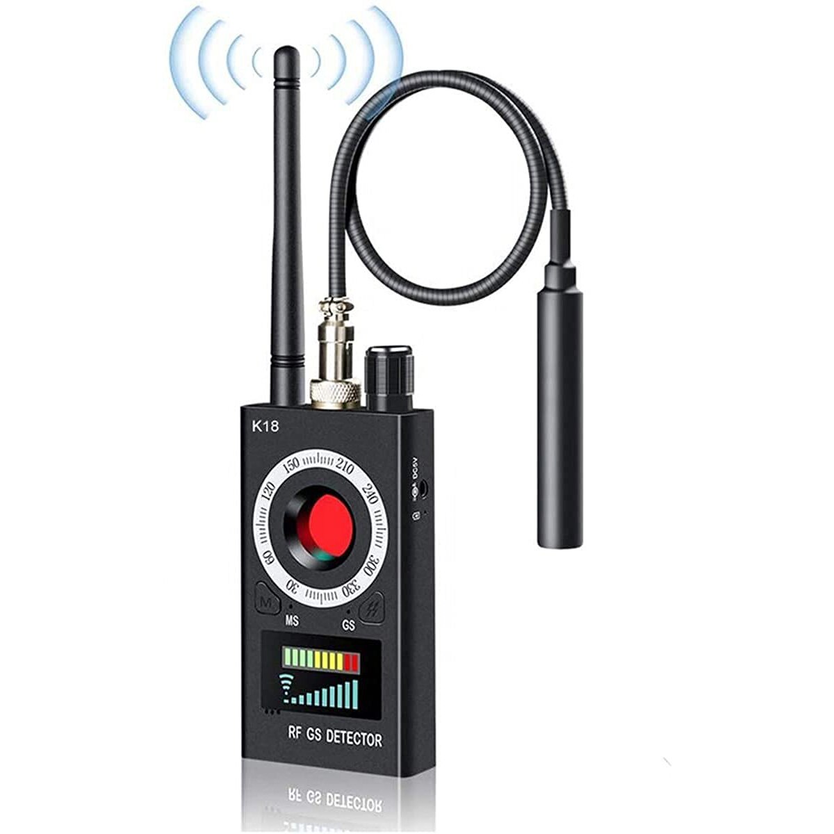 Multifunctional Radio Signal Detector, Anti-Monitoring Wireless Detector, GSM Device, Tracer Finder
