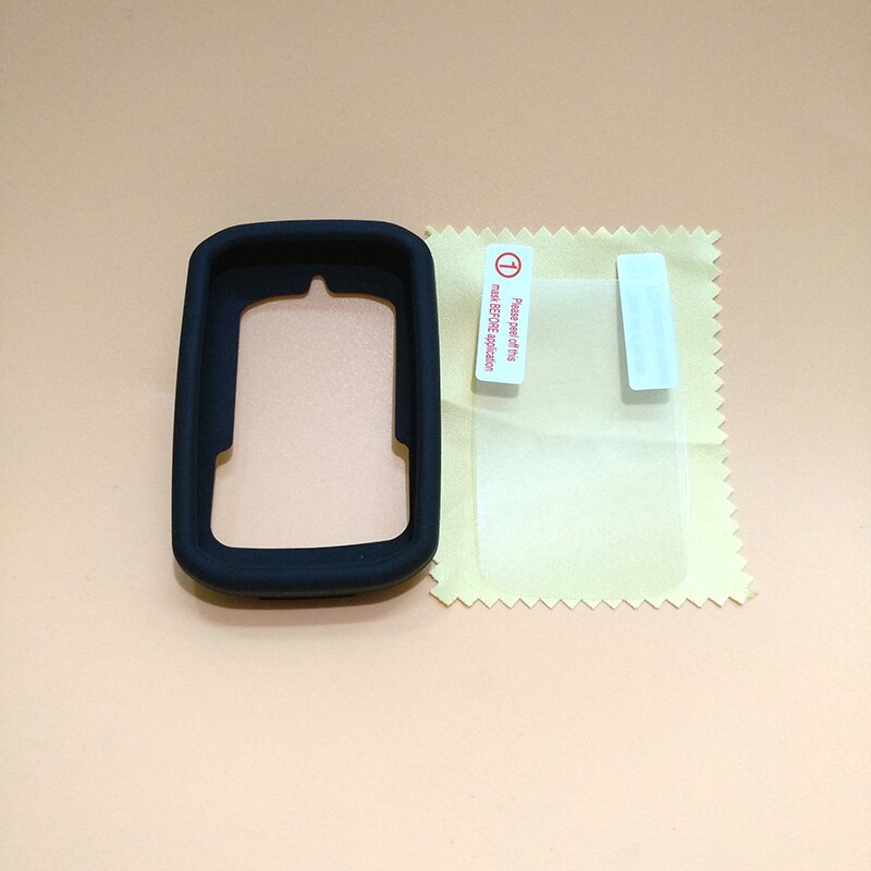 Bryton – étui pour ordinateur de vélo, housse de protection en caoutchouc, dessin animé, avec film HD (pour Bryton Rider 10 15): Black