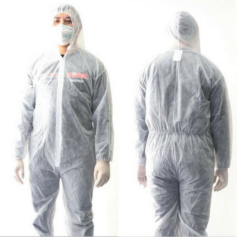10 Pcs Beschermende Overall Non-woven Stofdicht We