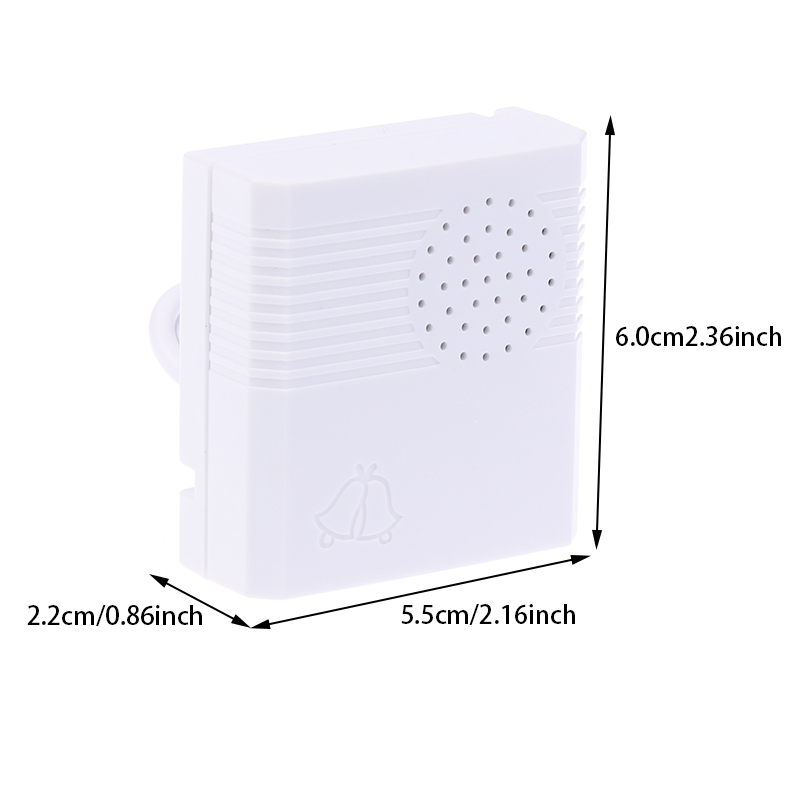 38 Sound Access Control DoorBell Wired Door Bell DC 12V Vocal Wired Doorbell Welcome Door Bell For Access Control Kits: Default Title