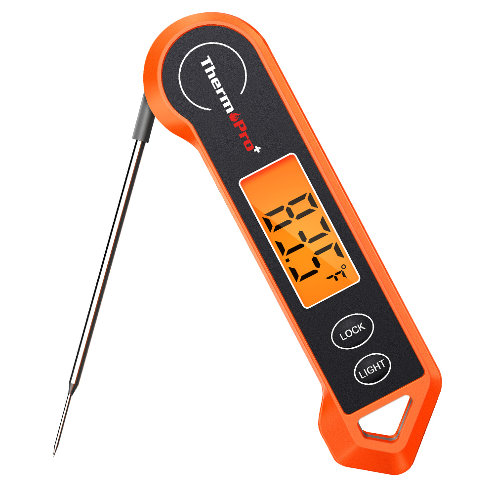 Thermopro  tp19h hurtig læsning vandtæt kødtermometer digitalt bbq -termometer med baggrundsbelysning