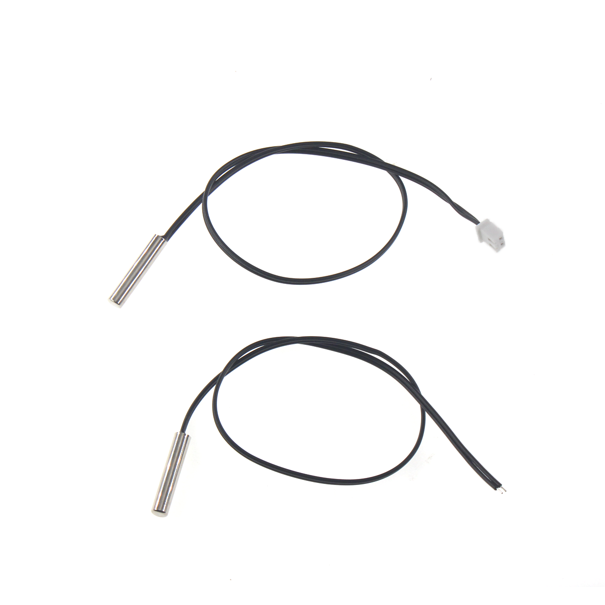 Sensor de temperatura de termistor epoxi de precisión, 10 piezas, 3950, 3435, 3470, NTC 5K, 10K, 15K, 20K, 50K, 100K, 300MM