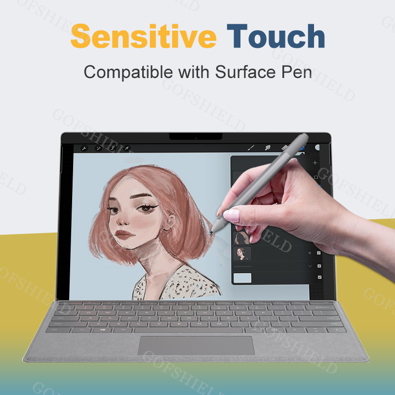 Magnetic Adsoption Privacy Filter Tablets Anti SPY Screen Protector Film For Surface Pro 4 5 6 7 8 9 X Laptop 13.5 inch Washabel