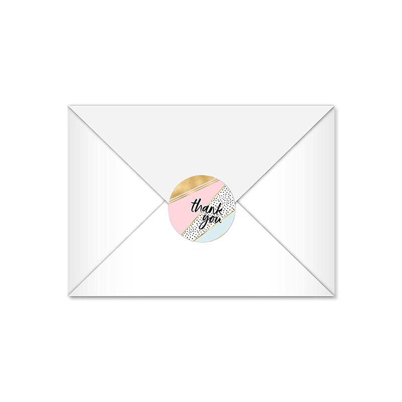 Roll Thank You Crafts Decoration Sticker Label arts and crafts decoration sticker label 1 volume Poster Stickers