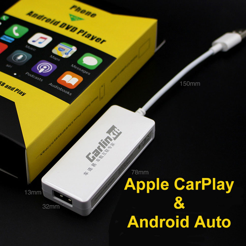 Usb billink dongle link dongle universal auto link dongle navigationsafspiller usb dongle hvid bærbar smart til apple carplay