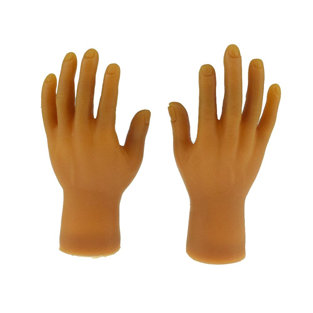 Novelty Funny Five Fingers Open Palms and Fingers Set of Toys Around The Small Hand Model Halloween Toys