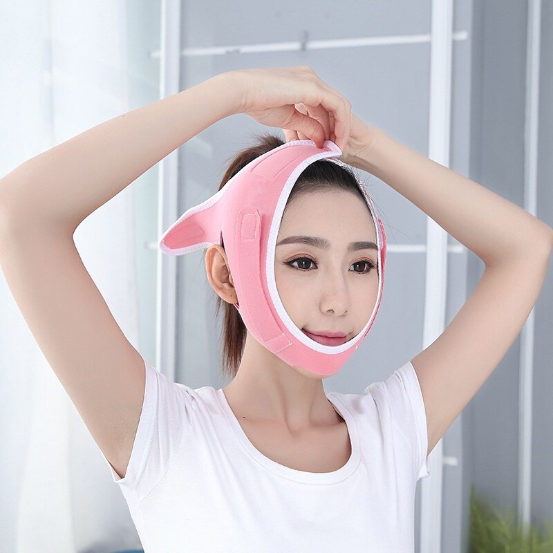 Anti Snore keep your jaw forward when you sleep to keep the airway open and Massager Sleep Prevent Snoring Headband Support