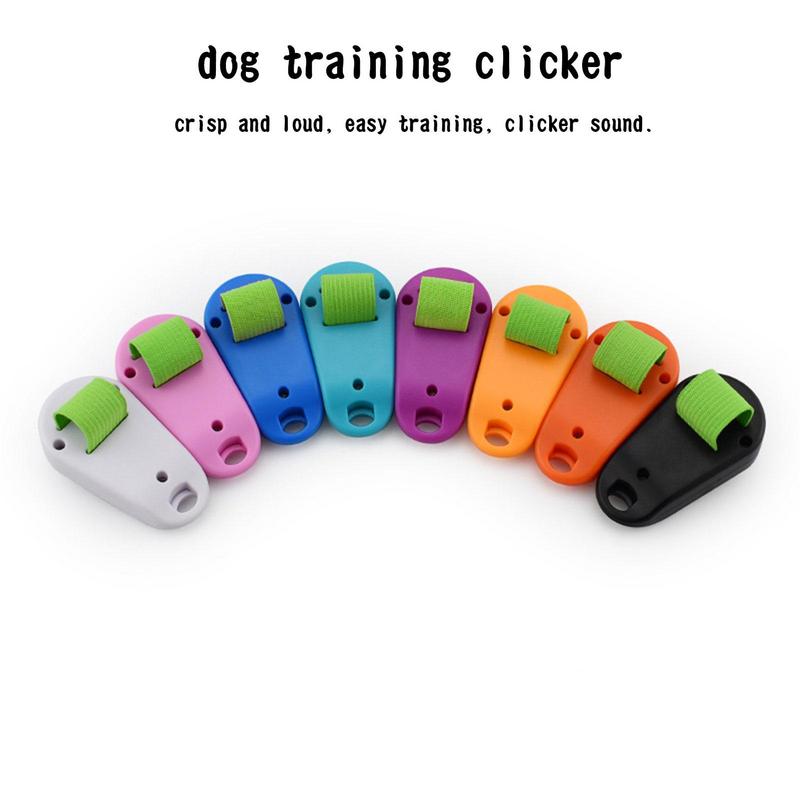 Hondentraining Clicker Huisdier Kat Plastic Sound Clicker honden Click Trainer Hulpmiddelen Draagbare geluidsgids Hondentrainingsbenodigdheden
