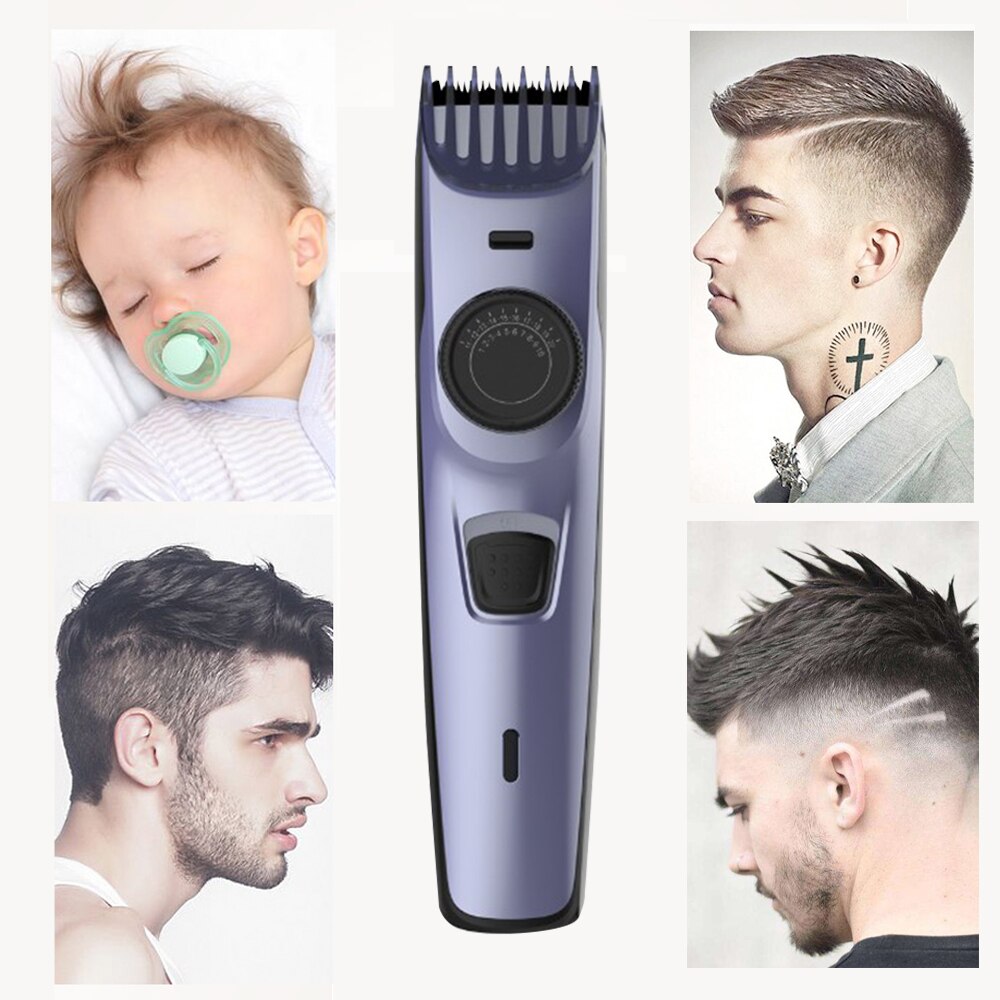 Elektrische Tondeuse Huishoudelijke Lage Noise Kapsel Mannen Scheren Machine Haar Styling Tool Professionele Tondeuse