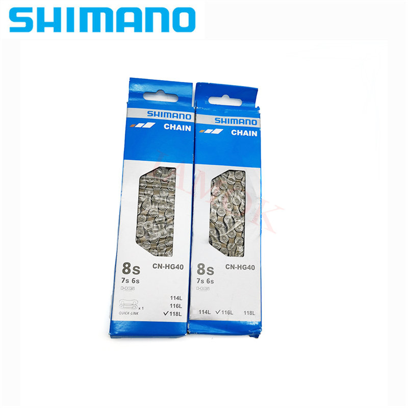 SHIMANO CN-HG53/HG93/HG40 chaîne de vélo de montagne HYPERGLIDE 8/9 vitesses 116/118L chaînes Iamok pièces de vélo