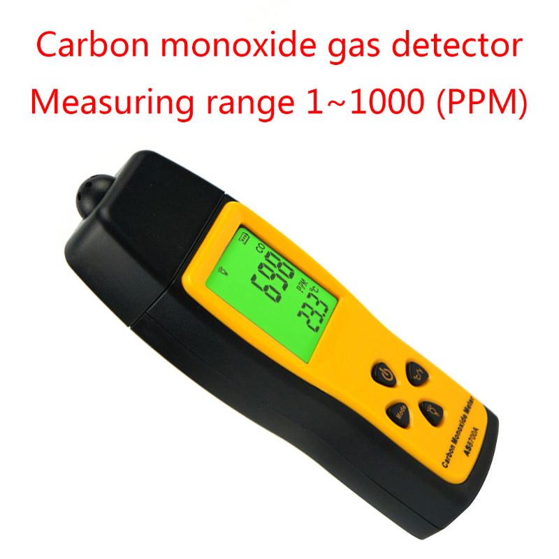 AS8700A Draagbare Co Gas Analyzers Handheld Koolmonoxide Meter Tester 28TC