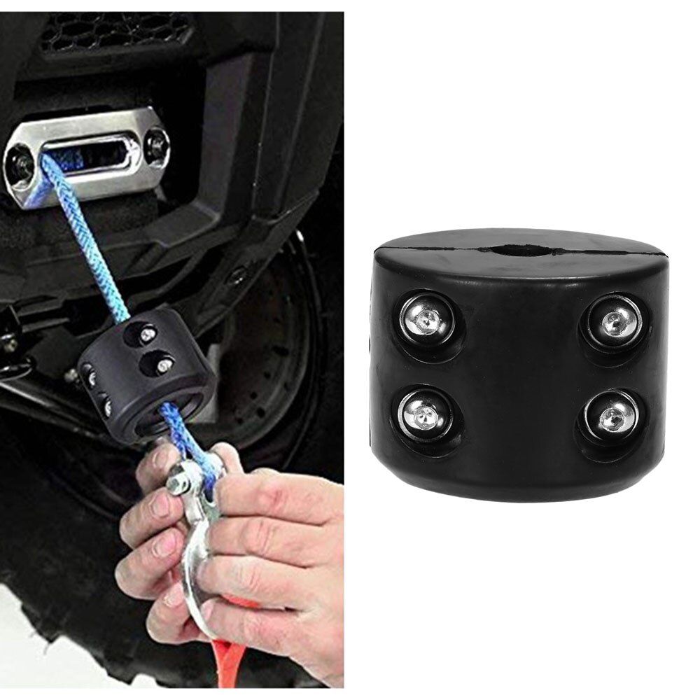 Car Styling Cable Hook Stop Stopper Rubber Cushion for ATV UTV Winch