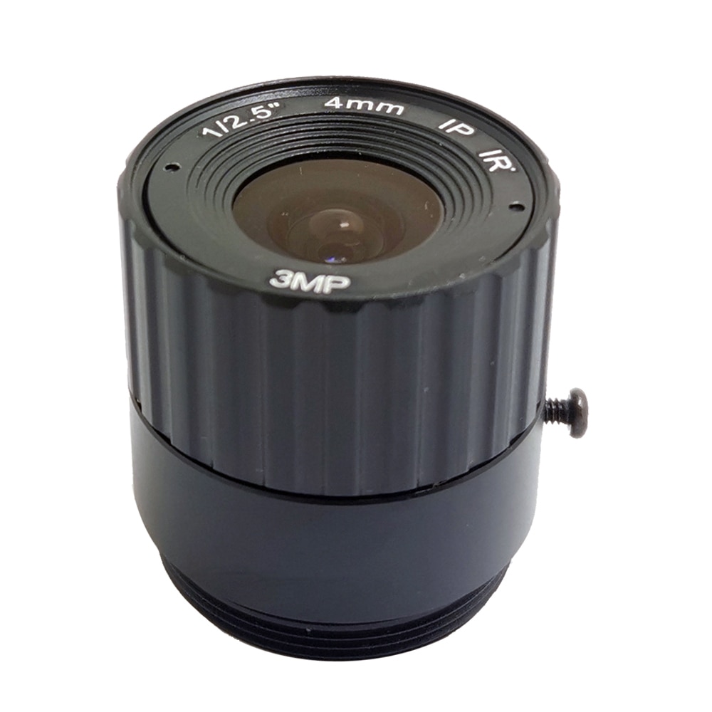Jienuo Ir Cctv Camera Lens 4 Mm Cs Lens 3MP Voor Hd Beveiligingscamera 'S F2.0 Beeldformaat 1/2.5"