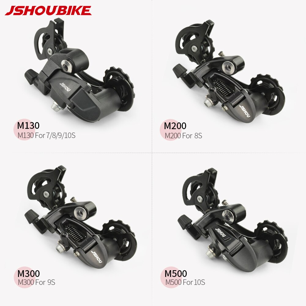 JSHOU BIKE Rear Shifter Derailleur 7 8 9 10 11 Speed Bicycle Part Accessories for MTB Mountian Bike M130 M200 M300 M610 System