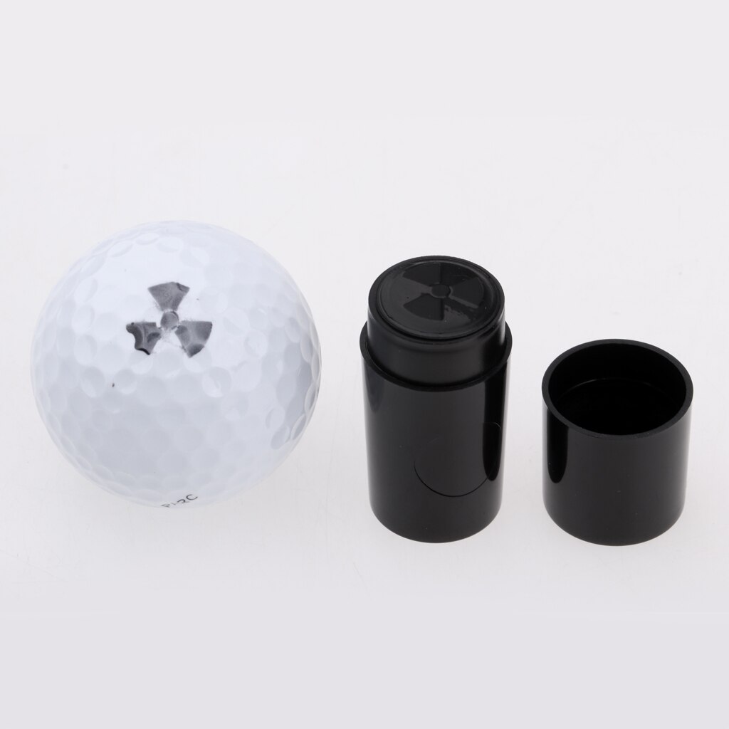 Set of 2Pcs Plastic Windmill Paw Print Golf Ball Stamper Stamp Marker for Golfer