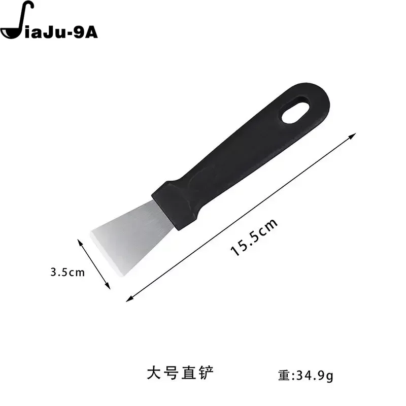 Espátula de limpieza de cocina multiusos, raspador para limpieza de horno, herramientas de cocina, cuchillo de utilidad, accesorios raspador de cocina: Multicolor
