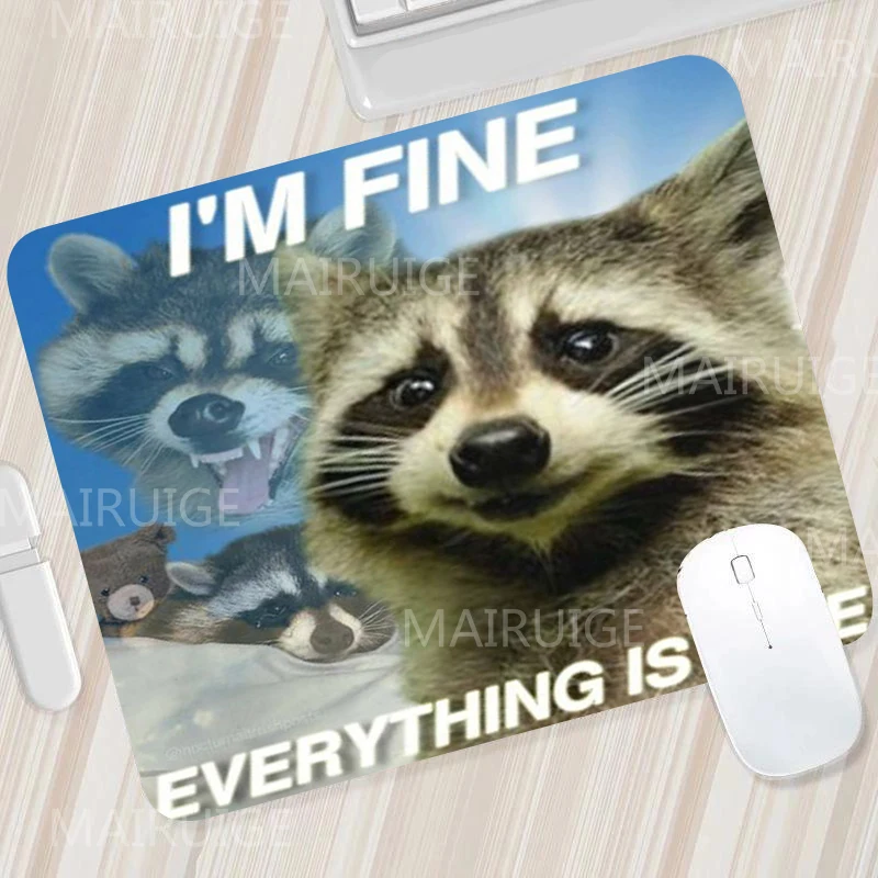 Funny Meme Small Mouse Pad Kawaii Office Mat Gamer Rugs Cute Desk Mats Gaming Accessory Mouse Table Carpet Surface for Computer