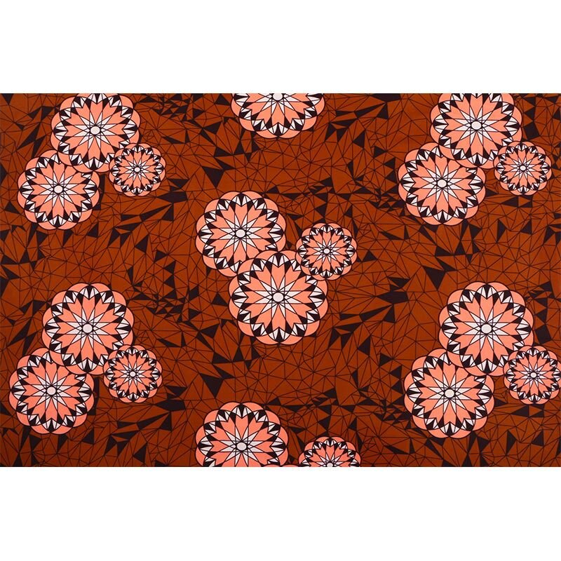 Wax Fabric 100% Polyester African Wax Print Fabric Pagnes African batik cloth