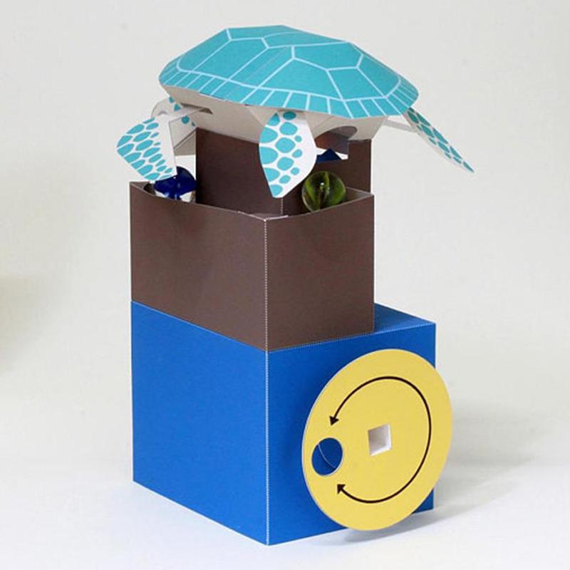 Diy Papier Scrapbook Decoratie Papier Haruki Nakamura Speelgoed Origami Papier Dier Schattige Vouwen Speelgoed Ontdek Kid Kirigami Q7P9