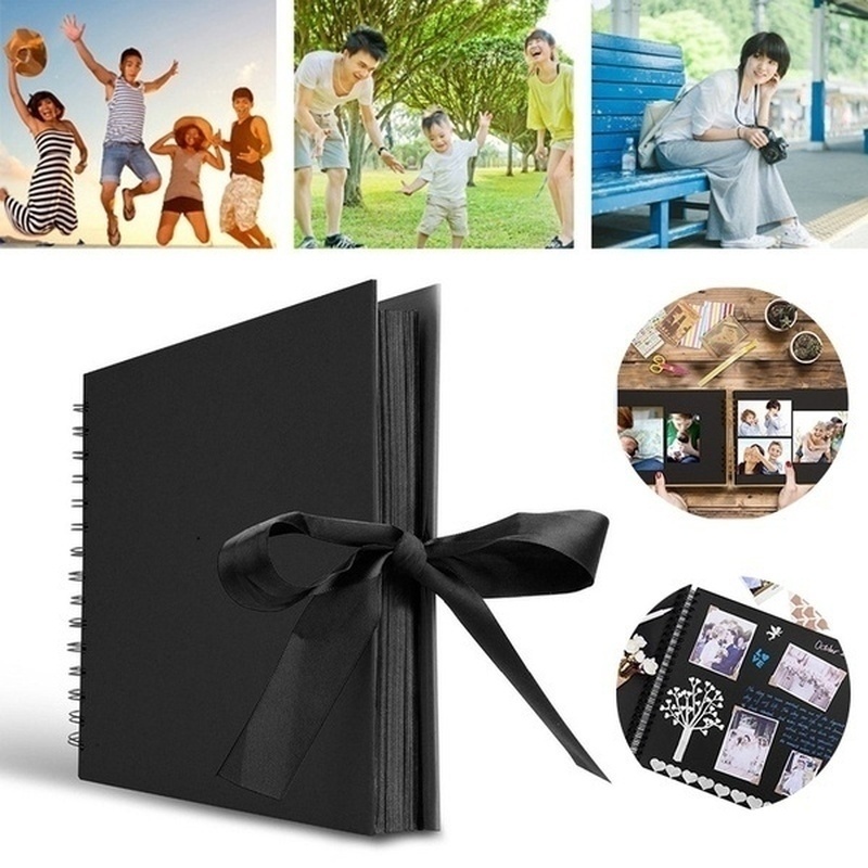 Álbum artesanal DIY, álbum de recortes, álbum de fotos, 1 unidad, álbumes de fotos, papel para álbum de recortes, de aniversario de boda, libros de memoria