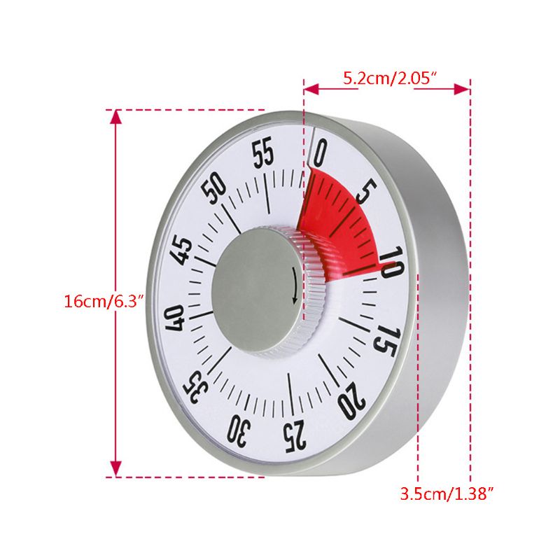 Klassrums nedräkning visuell timer, tyst räkning, dubbelmagnet, perfekt för klassrumsundervisning hemläxa hushållsmöte