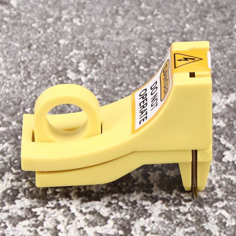 Miniature Circuit Breaker Lockout Outward Pin Security Lock Off Device cerradura electrica