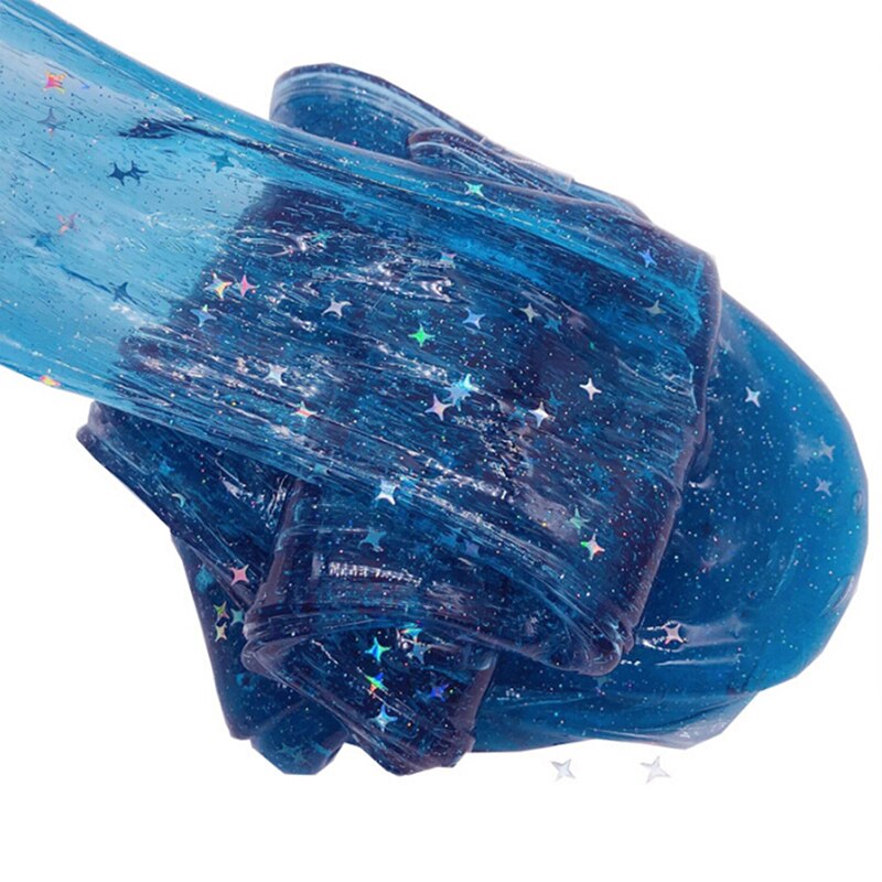10 gr/paket Vier Stern Glitter Diy Kristall Schleim Liefert Ultra-dünne Scheiben Nägel Kunst Tipps Box Zubehör Dekoration Spielzeug für Kinder