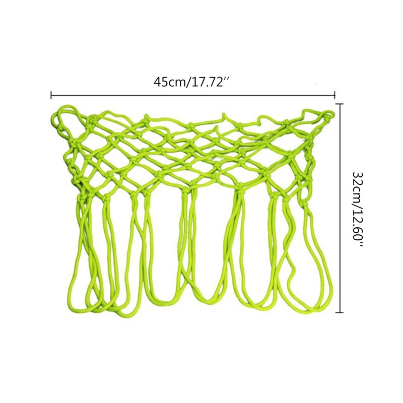 N0ha 12 loops standard size light basketball net night light basketball net mesh basketball court accessories