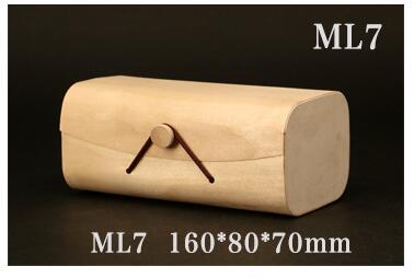 6 Pcs/lot Wood Color Wooden Tea Packaging Box Universal Black Tea Green Tea Packaging Box Jewelry Wood Box Buckle: D 16x8x7cm 6pcs