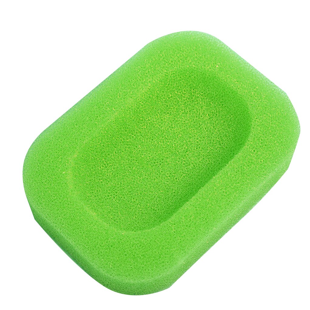 1Pc Sponge Soap Dish Plate Draining Soap Holder Bathroom Soap Storage Boxes Kitchen Tub Sponge Rack Random Color