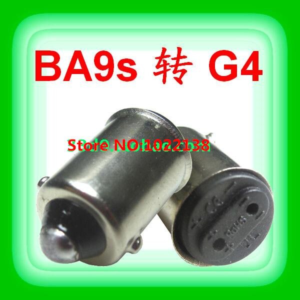 BA9s om G4 Houders Lamp socket Converters BA9s om G4 LED Gloeilamp basis Adapter 10 stks/partij