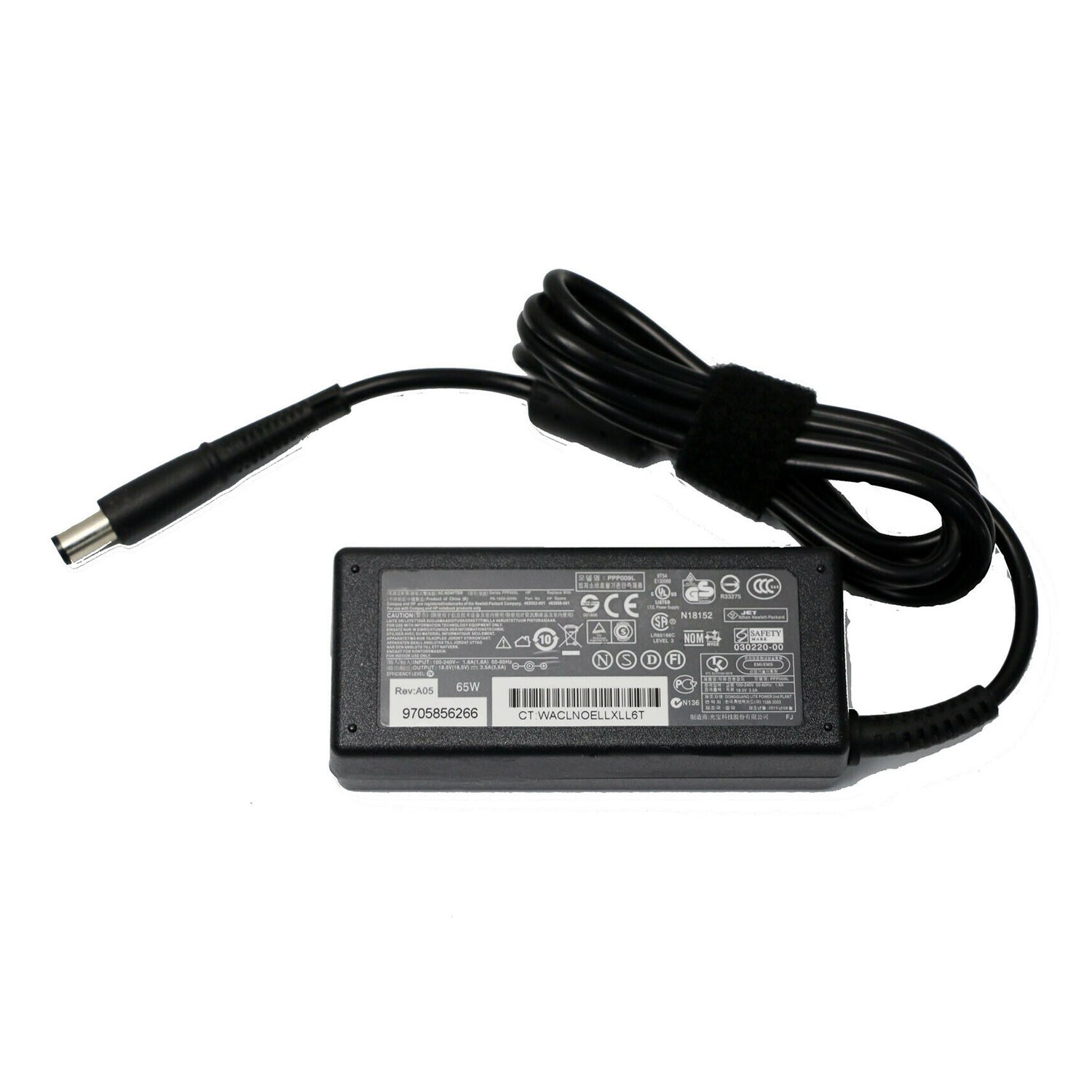 65W 18.5V 3.5A HP 2000 Laptop Charger Replacement for HP Pavilion DV7 DV6 G6 G7 DV5 DV4 DM4 G62 G72