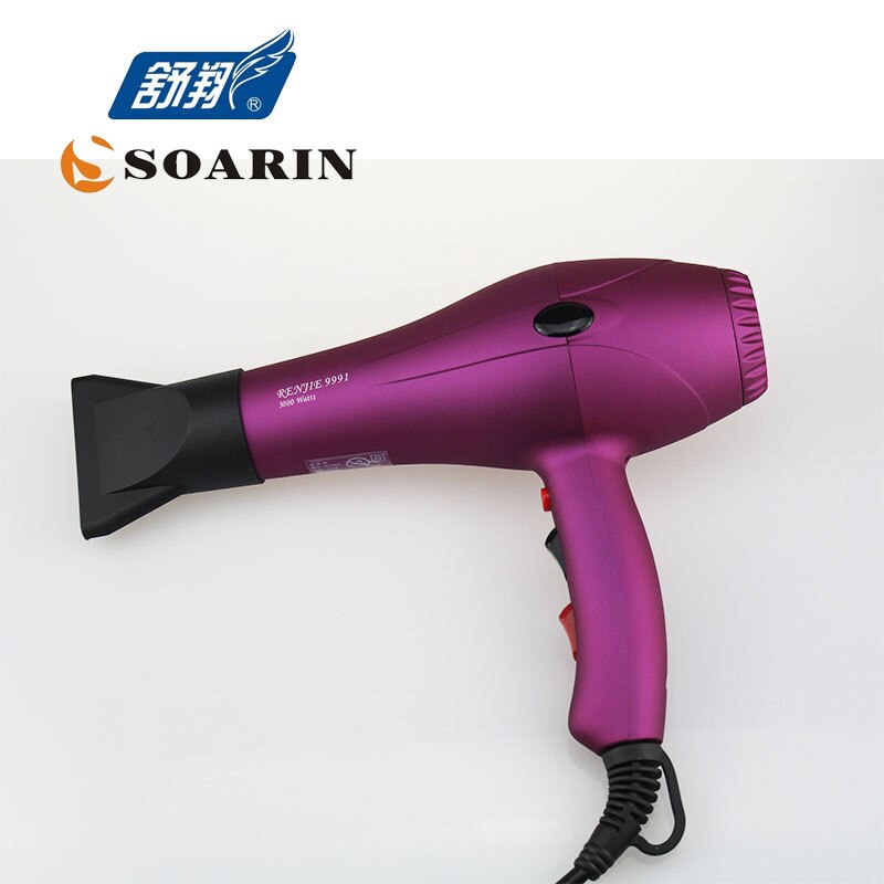SOARIN Home high power föhn paars haardroger professionele kapper apparatuur apparatuur voor kapsalon droger thermostaat
