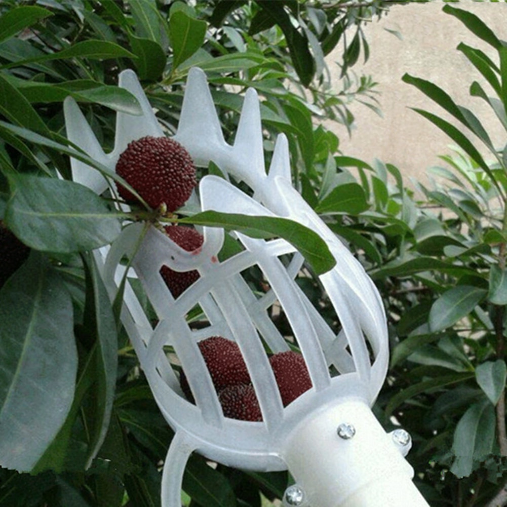 Fruit Tree Plastic Fruit Picker Catcher Fruit Picking Tool Gardening Farm Garden Hardware Picking Device Garden Greenhouses Tool