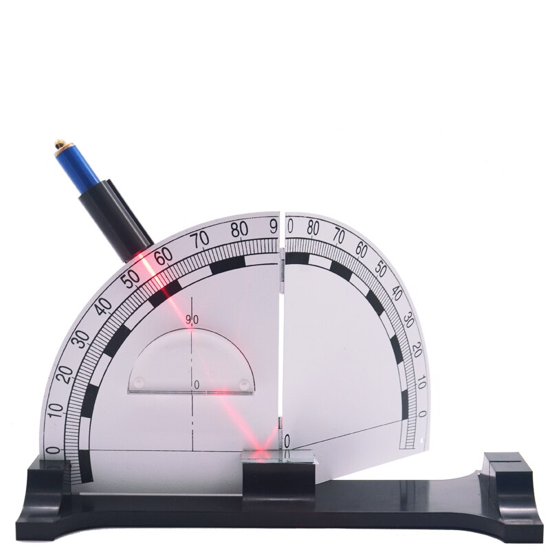 Optical Reflection and Refraction Demonstrator, Foldable Junior High School Physics Experiment Equipment Teaching Aid Instrument