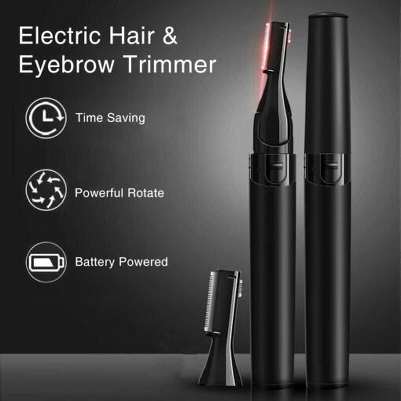 Precisie Detail Trimmer Vrouwen Wenkbrauw Neus Trimmer Elektrische Mini Neus Ontharing Baard Tondeuse Mannen Scheerapparaat
