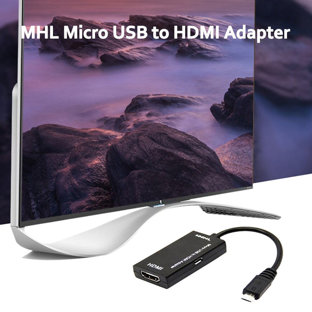 Micro Usb Naar Hdmi Tv Out Hdtv Mhl Adapter Kabel Voor Telefoon Of Tablet Voor Pc Laptop Projector Tv