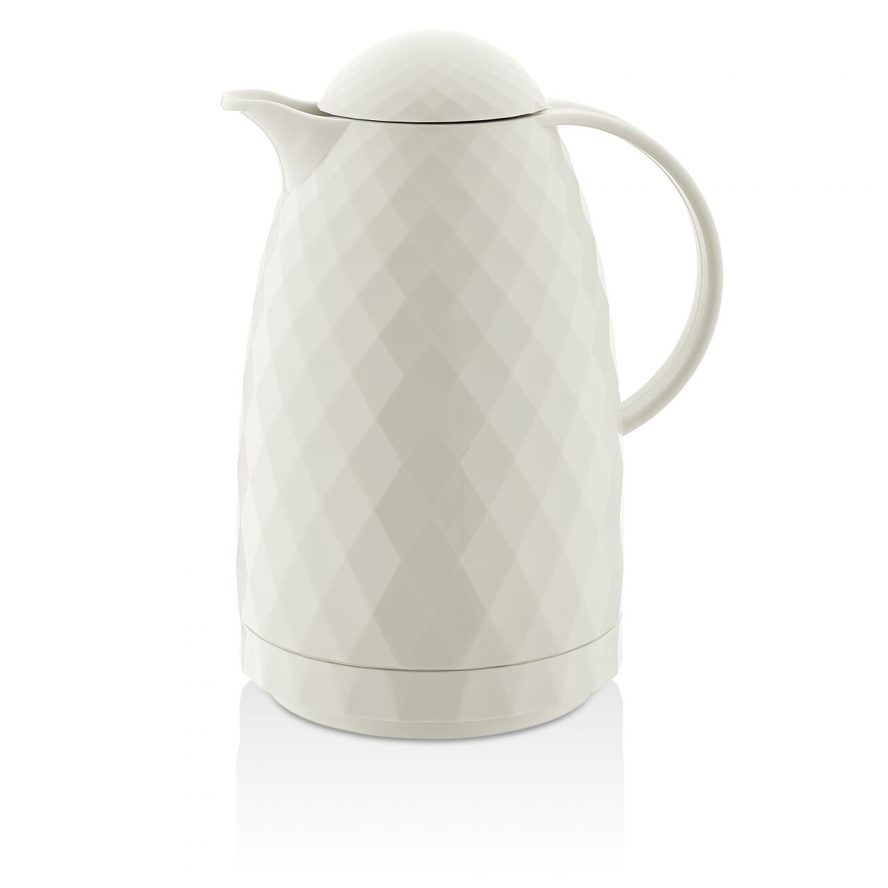 Prisme blanc doux 1.5 L avec Thermos à couvercle plat
