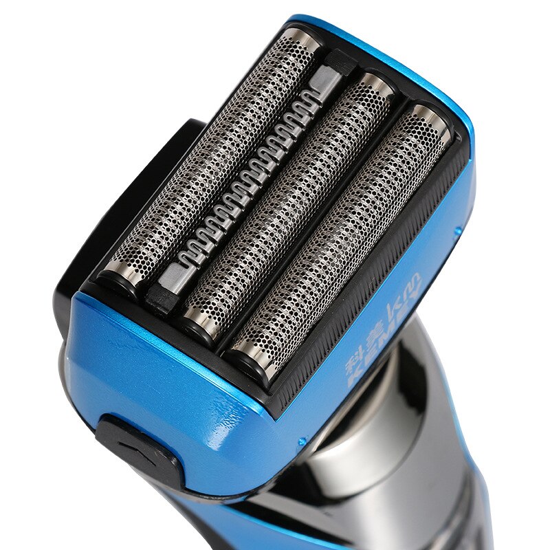 Barberblad og knivnet til km -8150 /  km -8150z elektrisk barbermaskine skærehoved