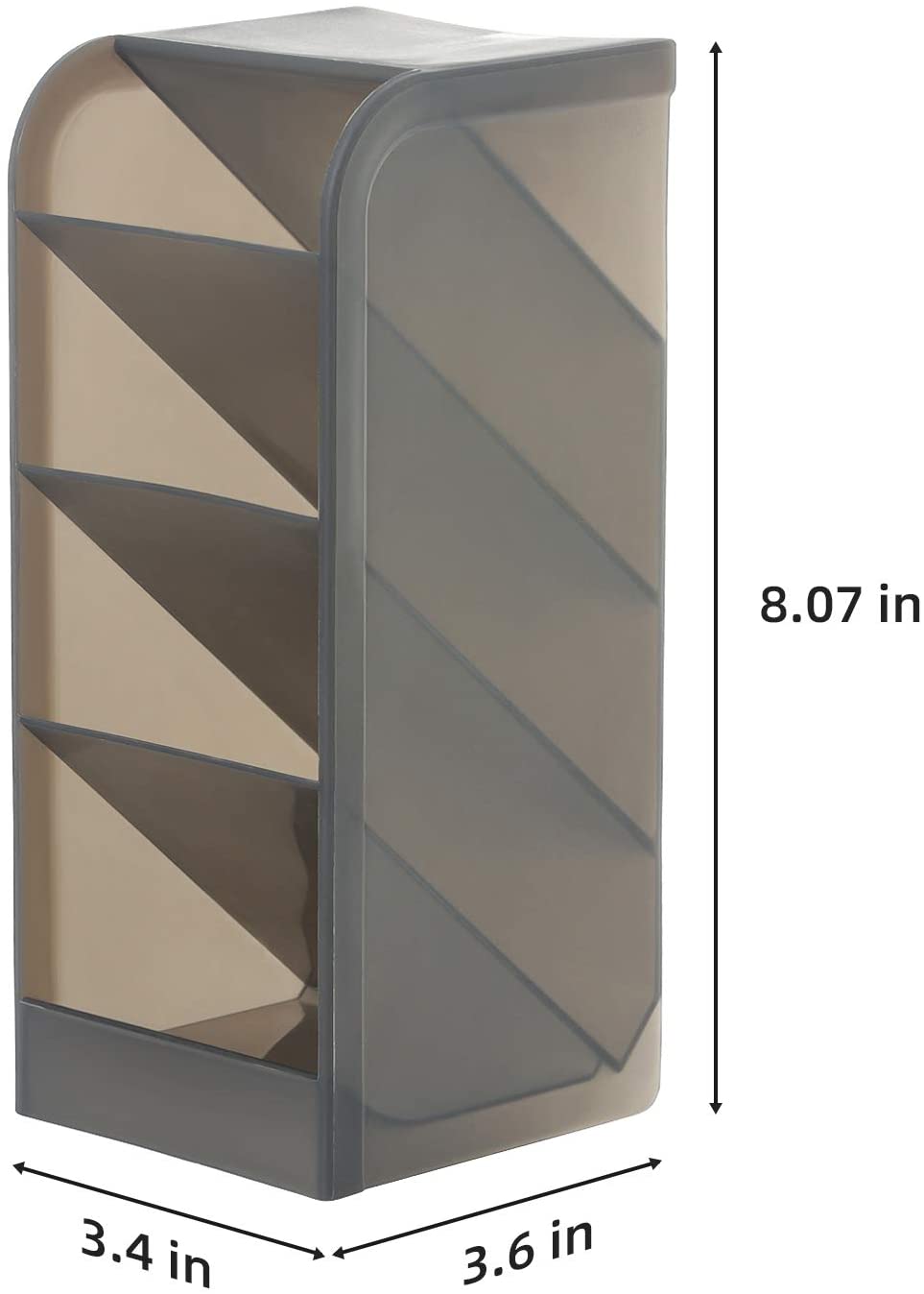 3 pcs Big Pen Organizer Storage for office, school home desk storage, high capacity, 12- compartments, white or black, 3 pack