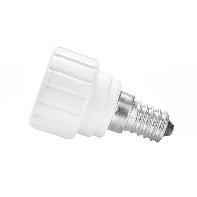 Fireproof Plastic Converter E14 to GU10 Adapter Conversion Socket Material Socket Light Bulb Adapter Lamp Holder