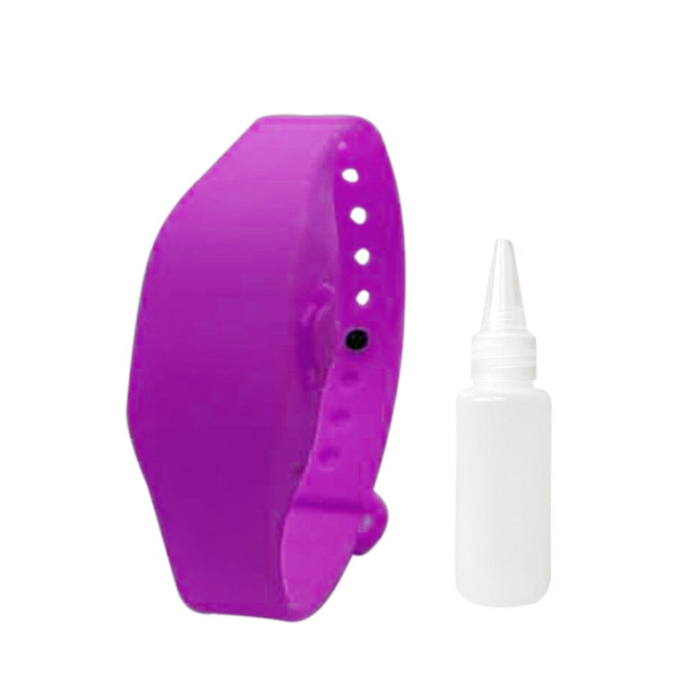 Multicolor Liquid Soap Wristband Gel Dispenser Sanitizer Holder Bracelet Hand Belt with Bottle for Hands Washing Accessories: 03