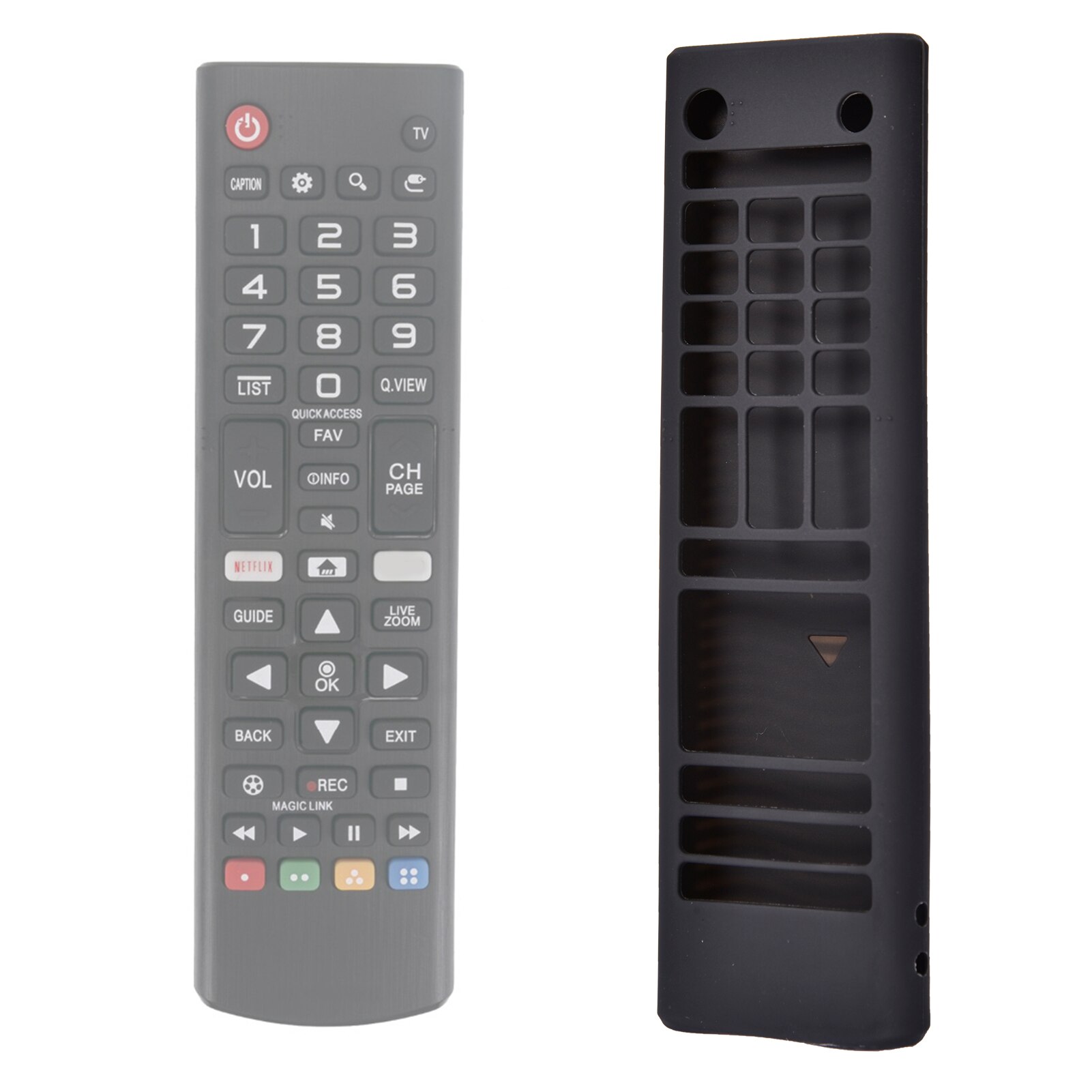 Funda de silicona para mando a distancia de TV LG, Carcasa protectora para AKB75095307,AKB74915305,AKB7537560 Smart TV Remote