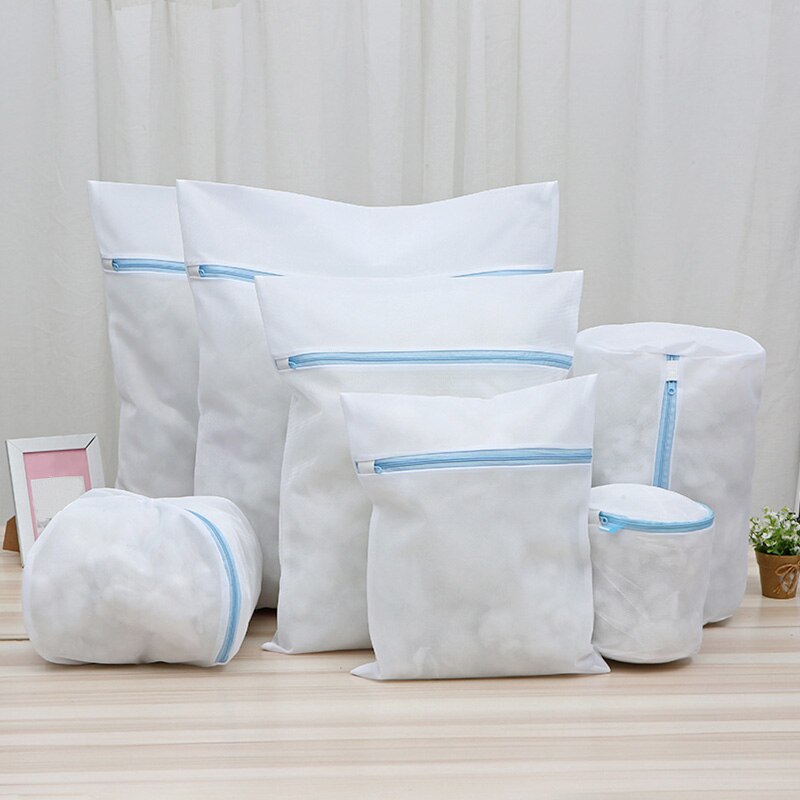 Fijnmazige waszak, waszak voor ondergoed, dikke waszak voor bh's, polyester netzak, dubbellaagse stoffen waszak